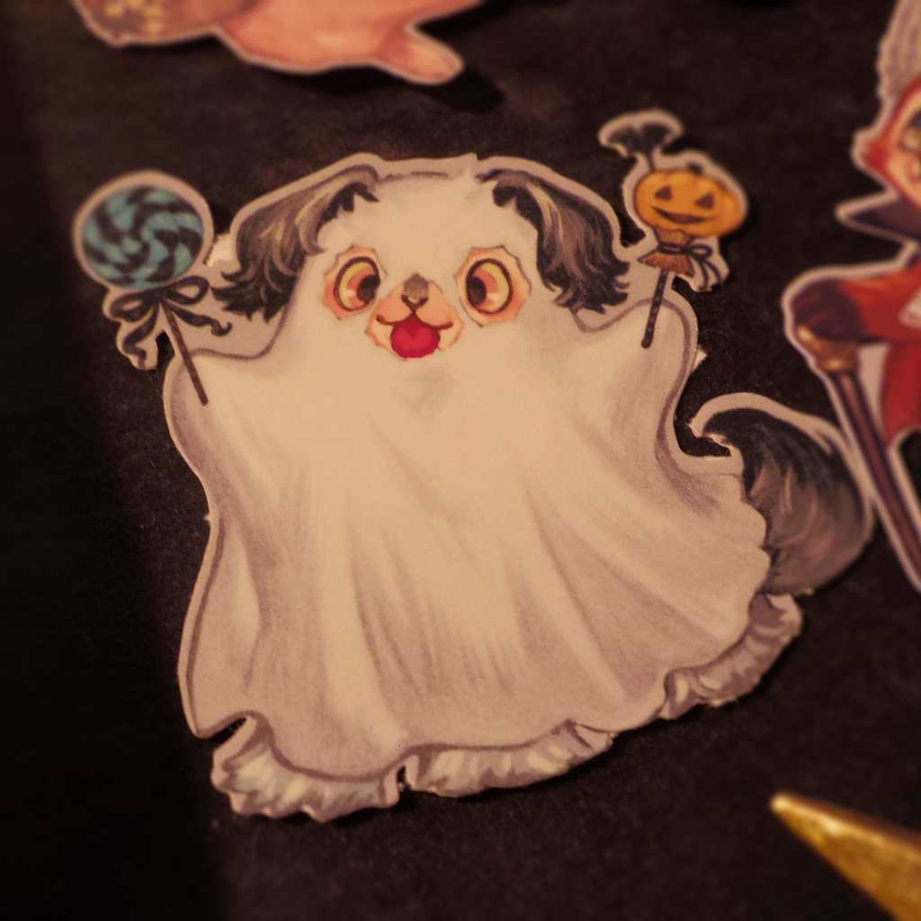 【FluffyPuca】ステッカー ‐Halloween Puca‐