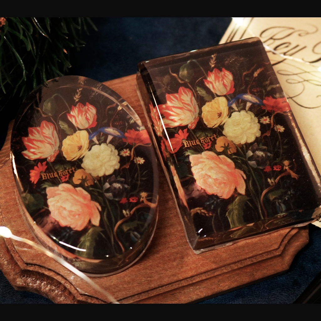 ペーパーウェイト-花柄-