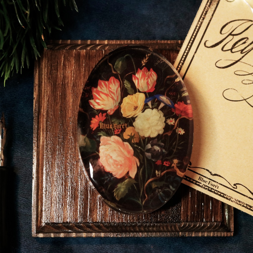 ペーパーウェイト-花柄-