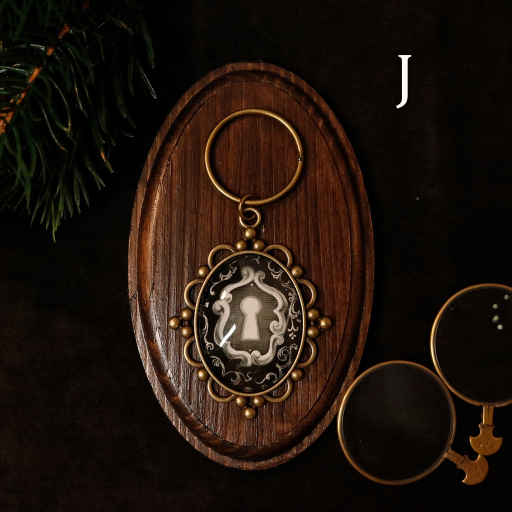 キーリング-monochrome-