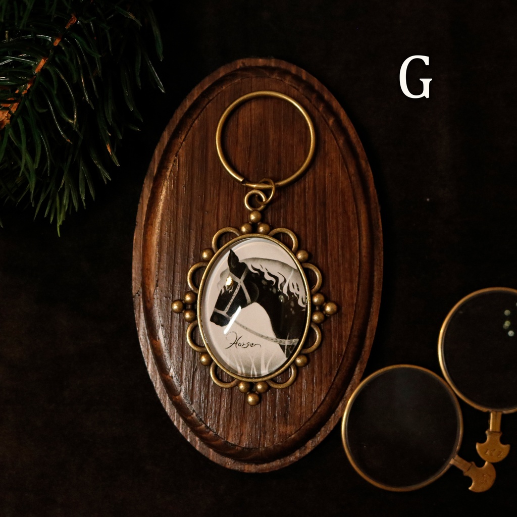 キーリング-monochrome-