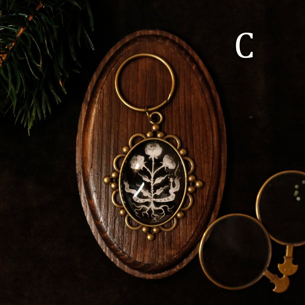 キーリング-monochrome-