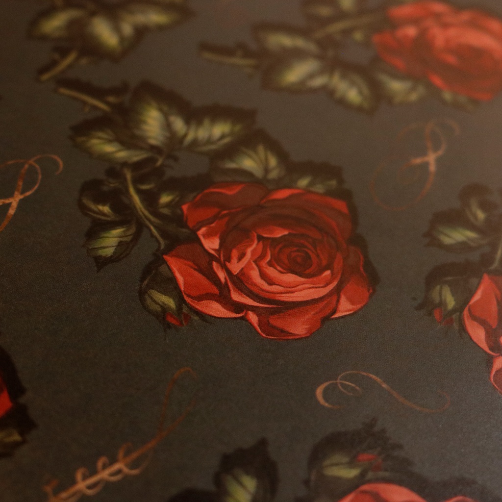 デザインペーパー-バラ-