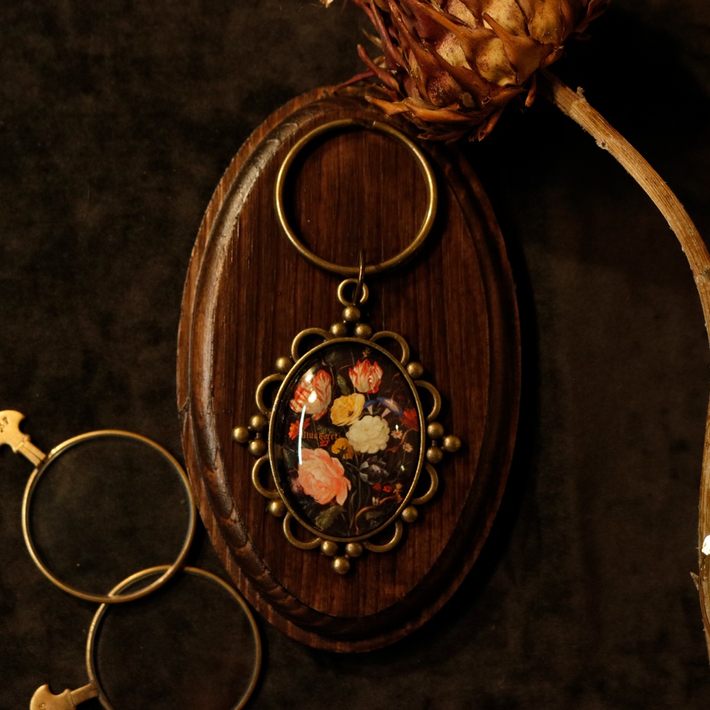 キーリング－花柄－