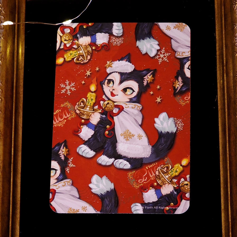 【FluffyPuca】ポストカード ‐Christmas Puca‐
