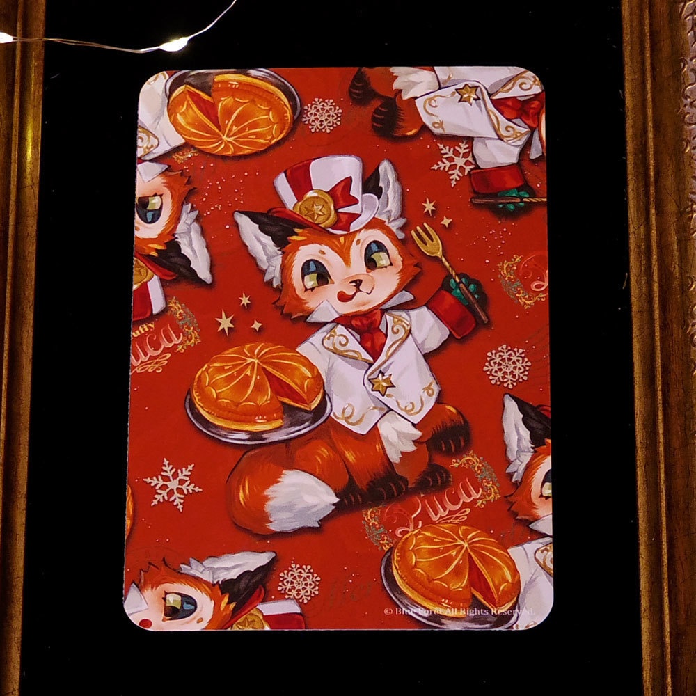 【FluffyPuca】ポストカード ‐Christmas Puca‐