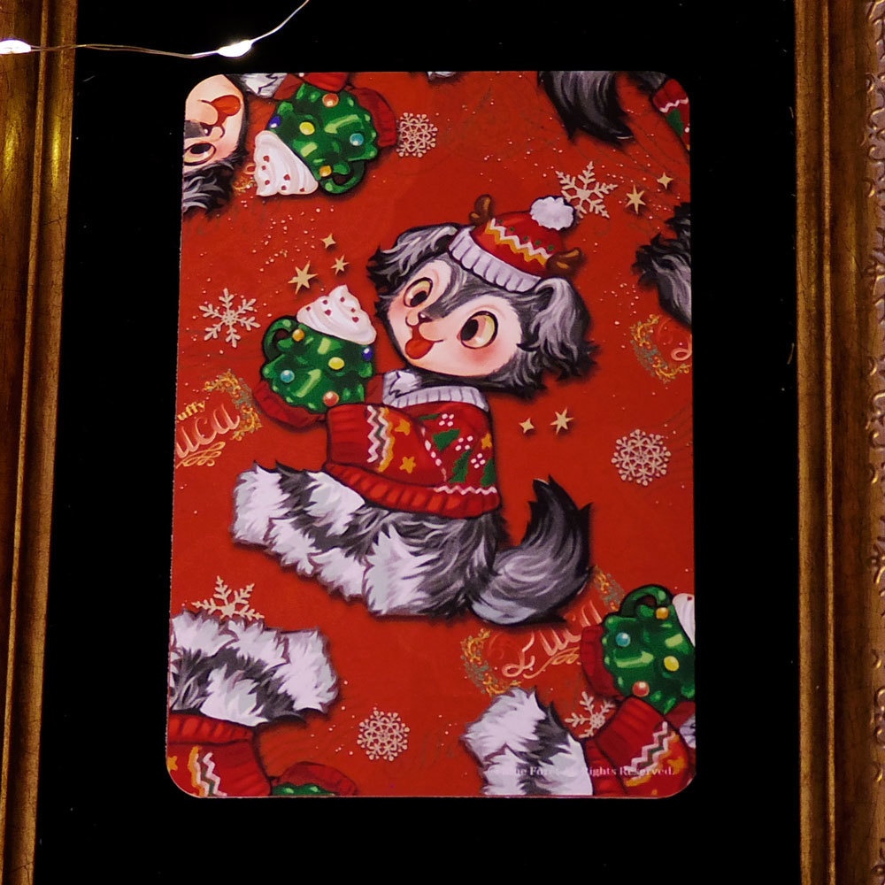 【FluffyPuca】ポストカード ‐Christmas Puca‐