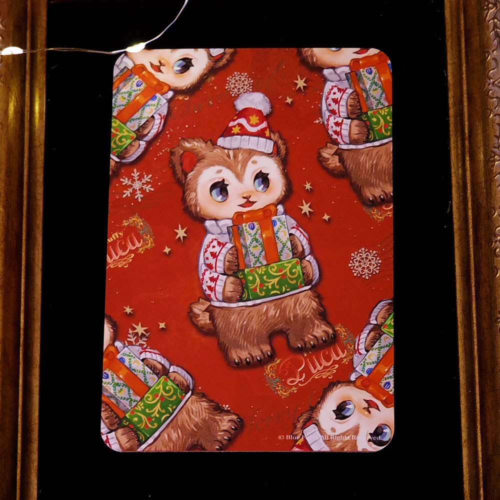 【FluffyPuca】ポストカード ‐Christmas Puca‐