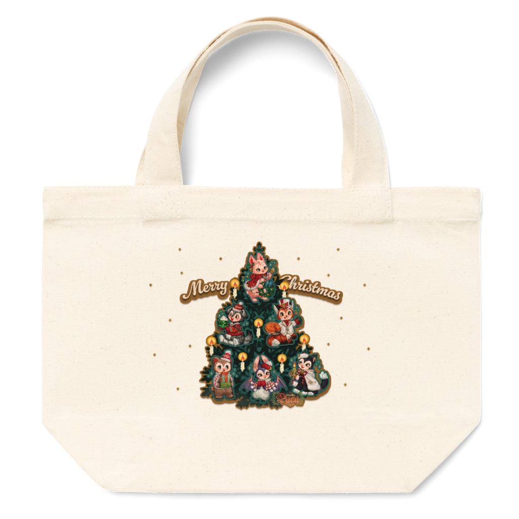 【FluffyPuca】トートバッグ ‐Christmas Puca‐