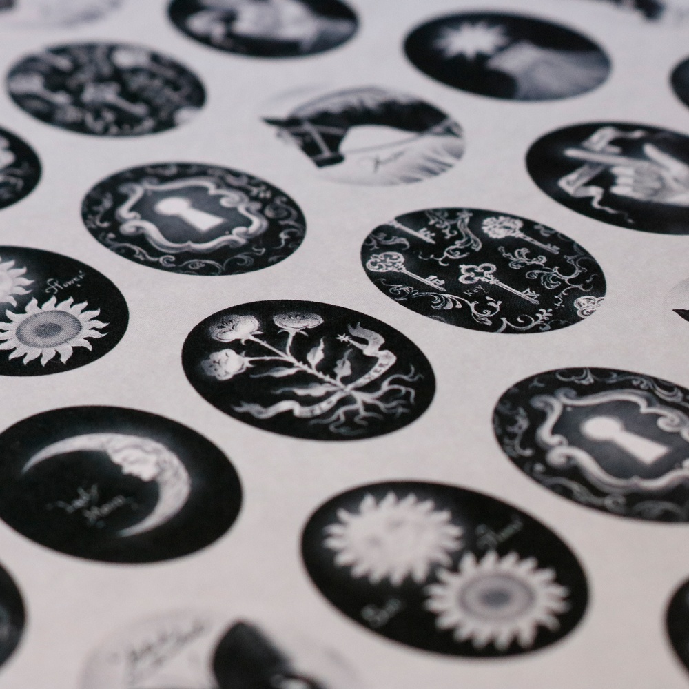 デザインペーパー-monochrome-