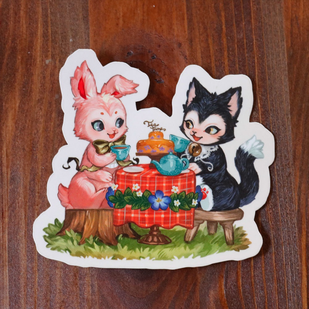 【FluffyPuca】ステッカーシール ‐everyday life‐