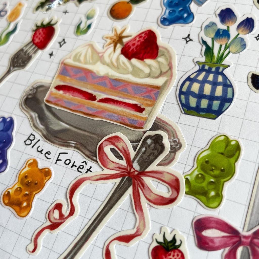 シールシート ‐レインボーベア・ラビット‐