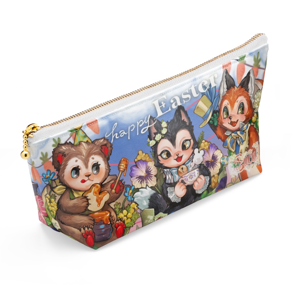 【FluffyPuca】ポーチ ‐Happy Easter‐