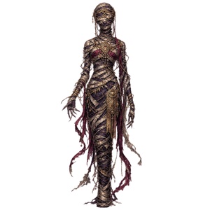 ゴシックハロウィンクリップアートセット