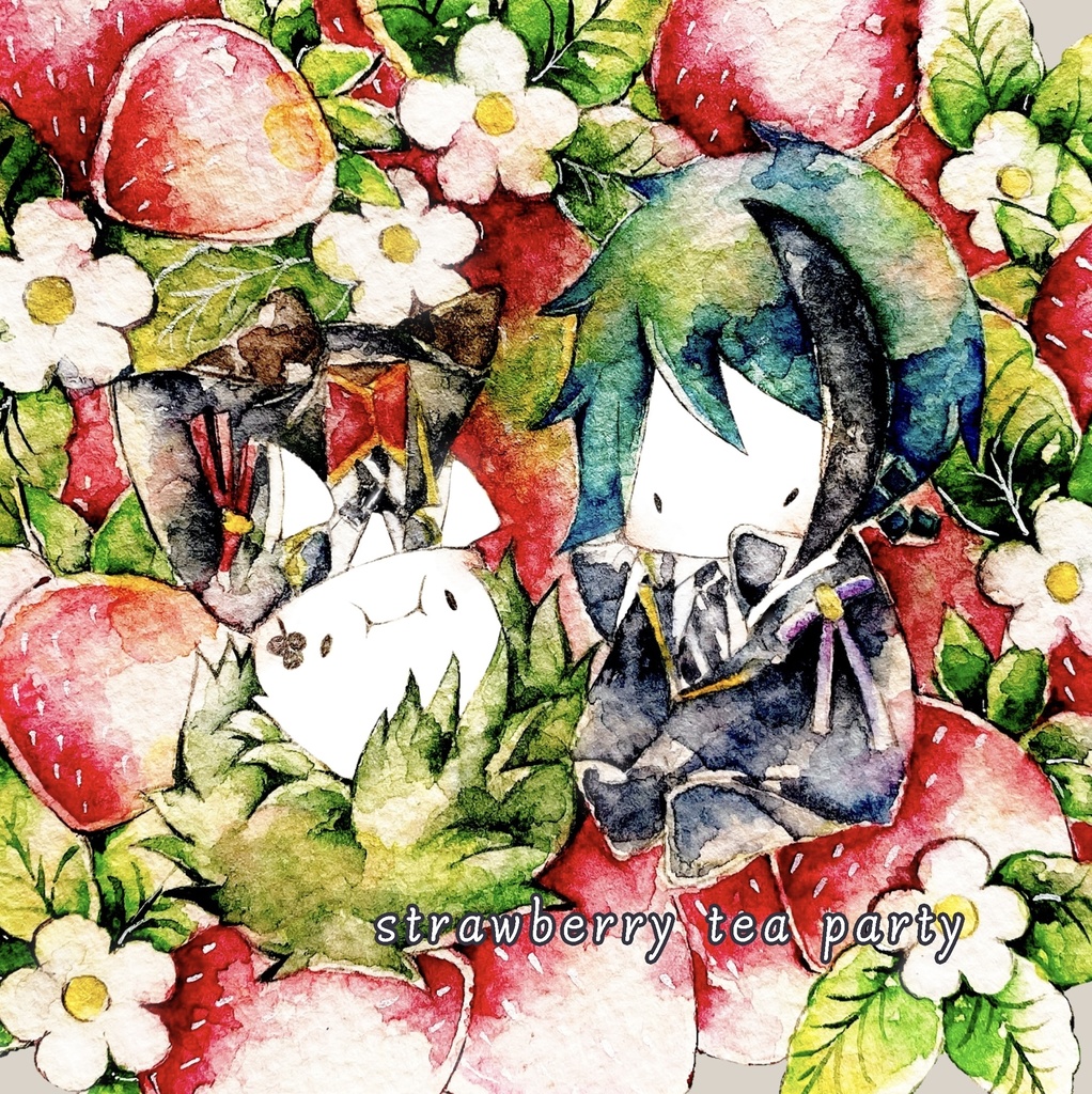 strawberry tea party