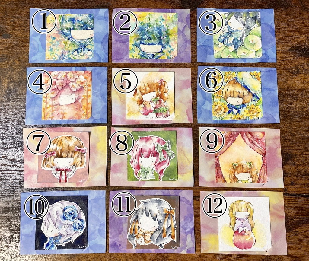 フレームレス作品