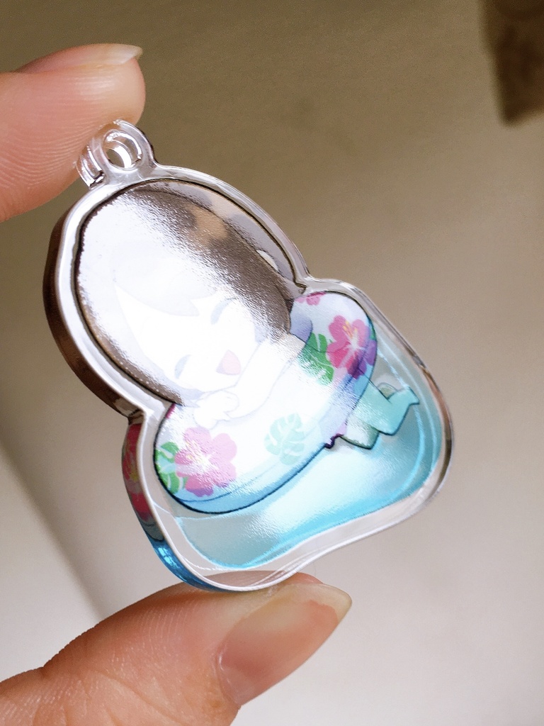 プカプカうきわアクキー※画像2枚目必読