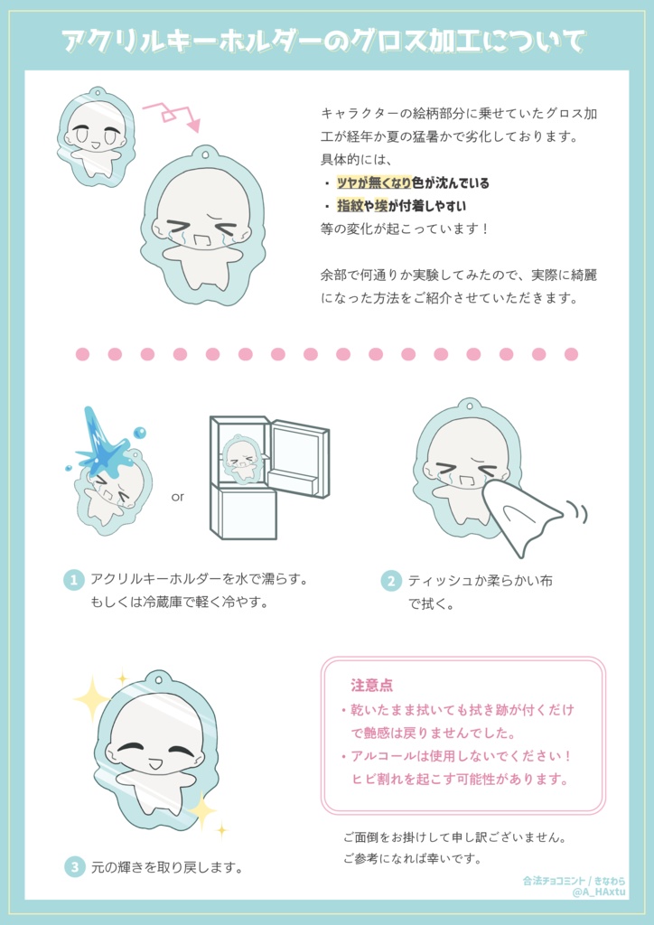 プカプカうきわアクキー※画像2枚目必読