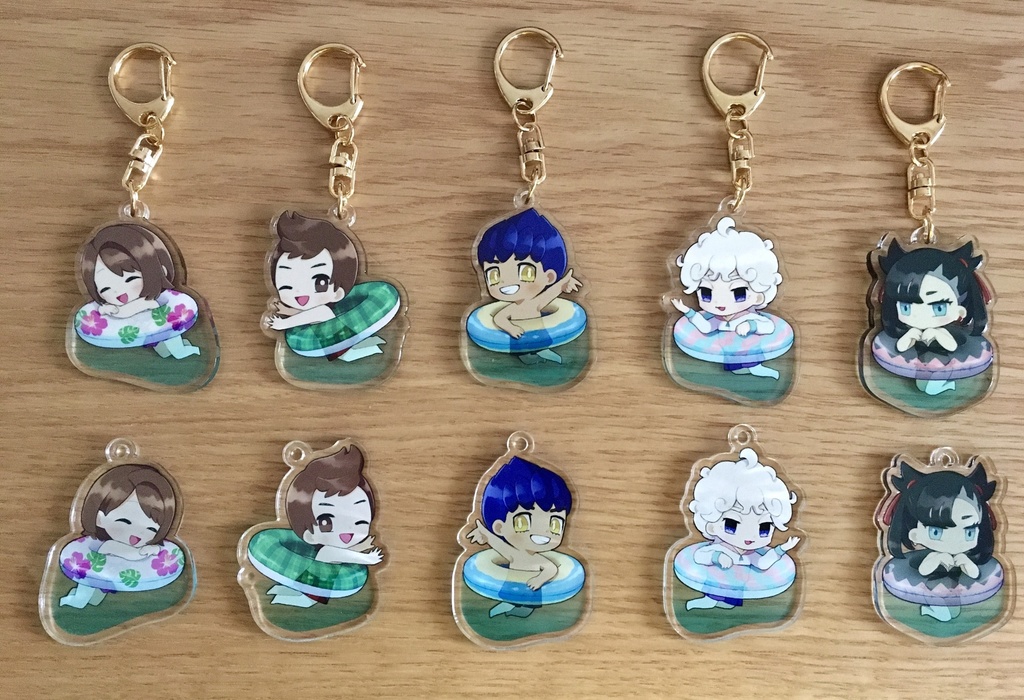 プカプカうきわアクキー※画像2枚目必読