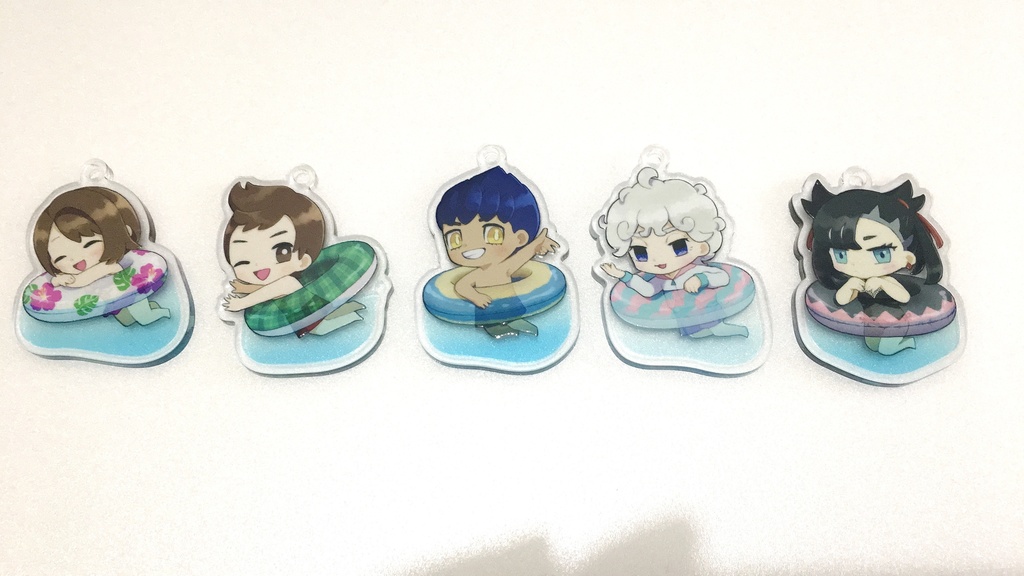 プカプカうきわアクキー※画像2枚目必読