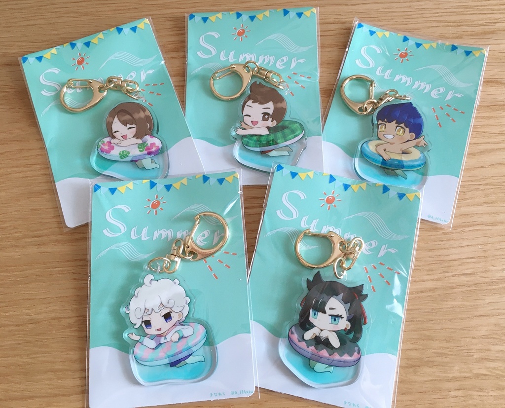 プカプカうきわアクキー※画像2枚目必読