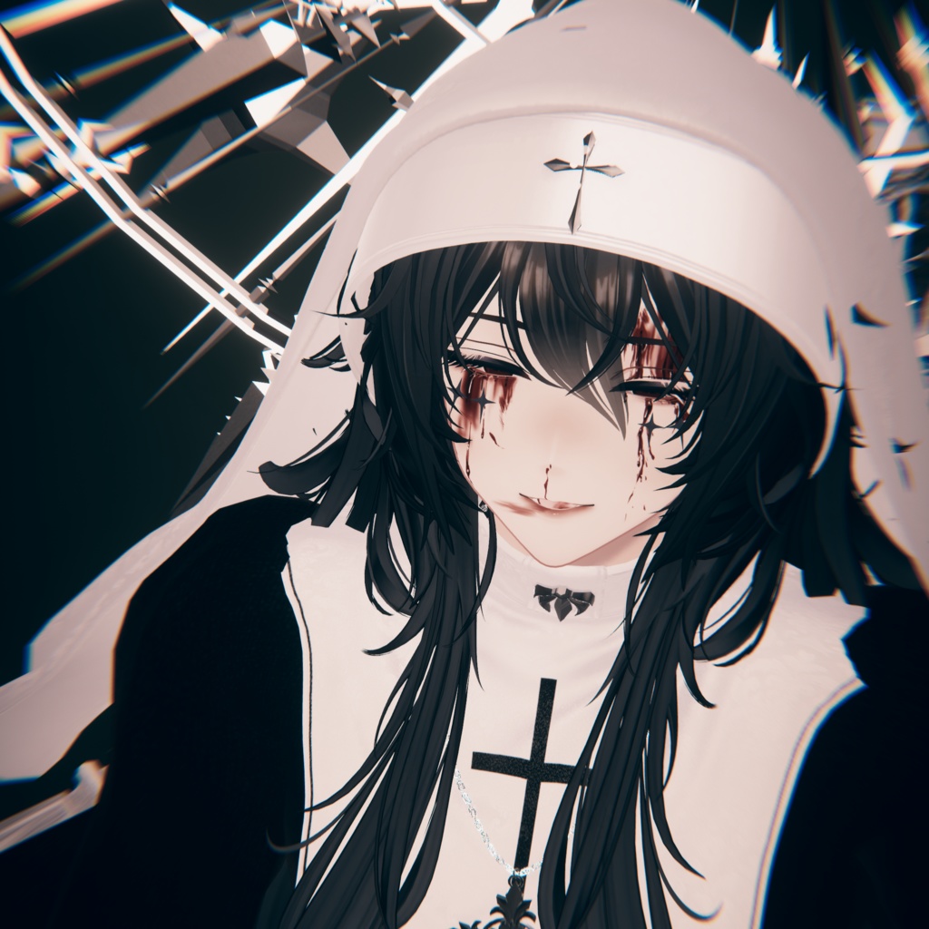 【期間限定無料】✟血のメイド🩸bloody sister✟  komano対応makeup