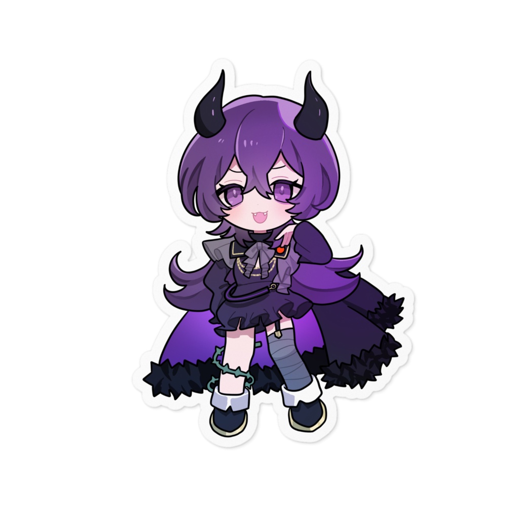 ミニ大魔王ゆゆ通常ステッカー