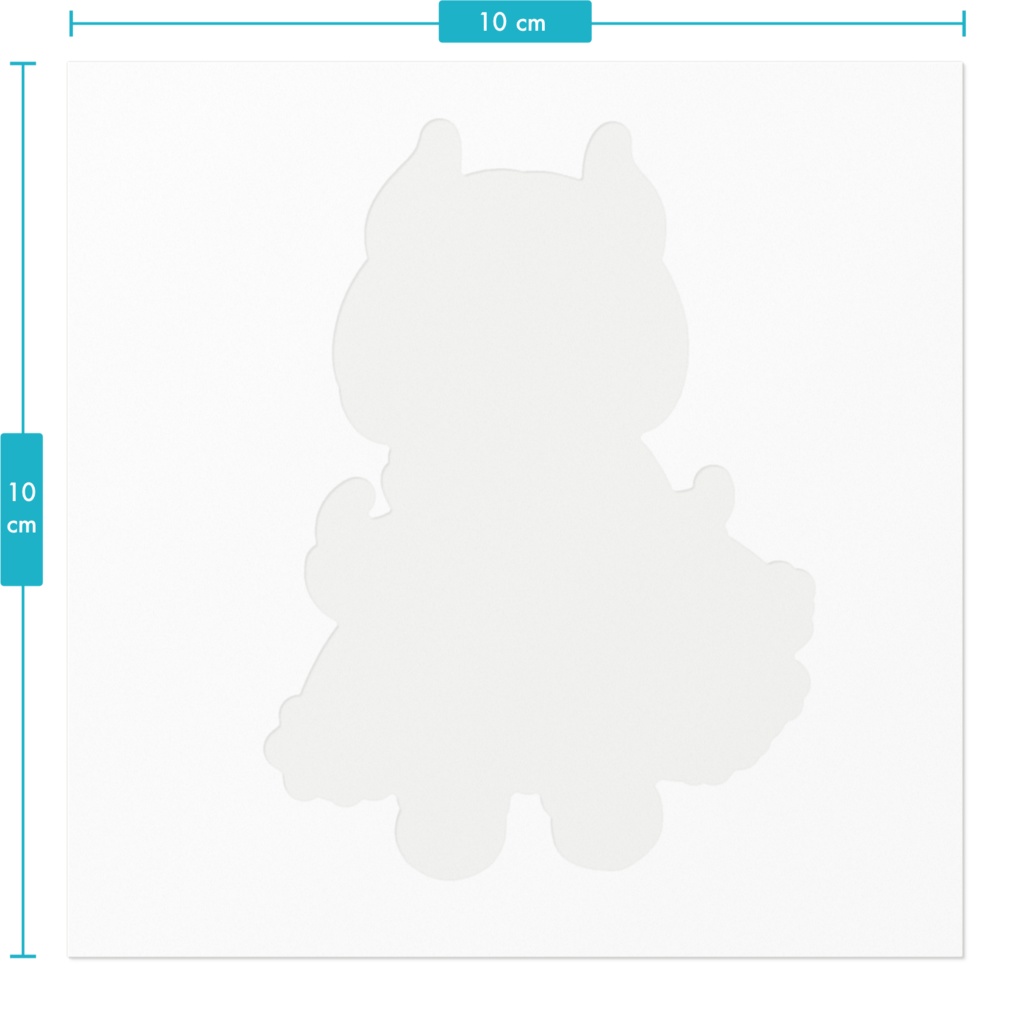 ミニ大魔王ゆゆ通常ステッカー