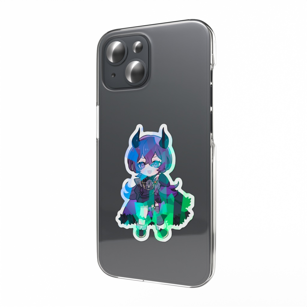 ミニ大魔王ゆゆホログラムステッカー