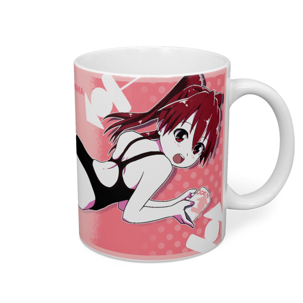秋山理華　競泳水着マグカップ