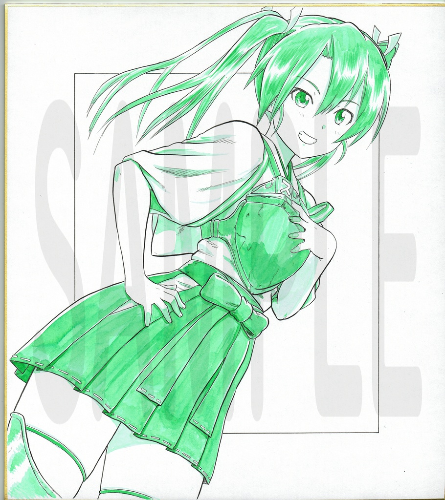 艦これ　瑞鶴　色紙