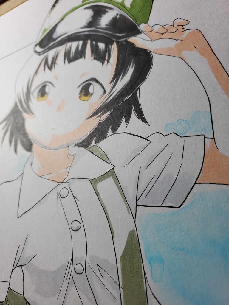 艦これ 霰 色紙 桃色部屋３号室 Booth