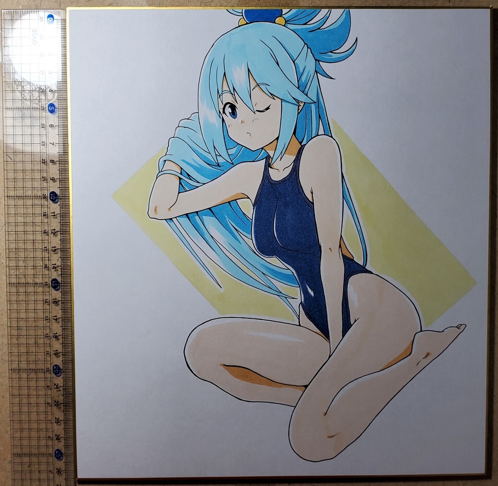 アクア様　色紙