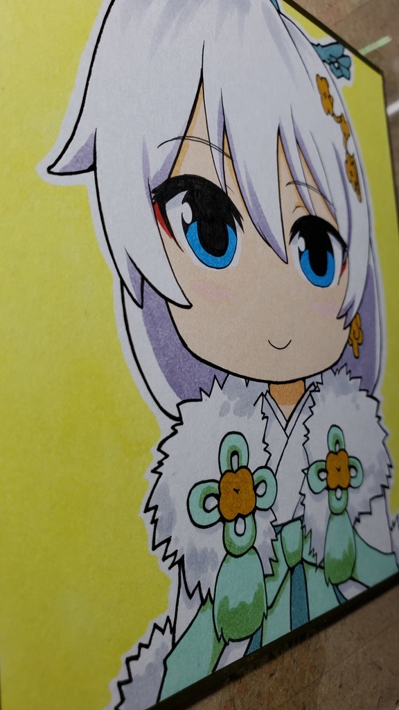 崩壊3rd 諸葛孔明(テレサ) 色紙