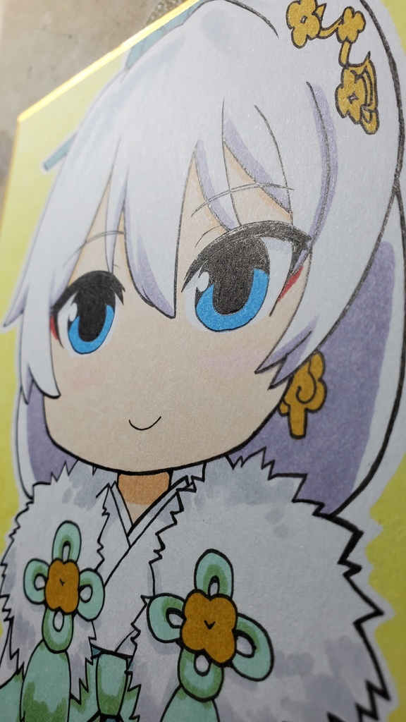 崩壊3rd 諸葛孔明(テレサ) 色紙