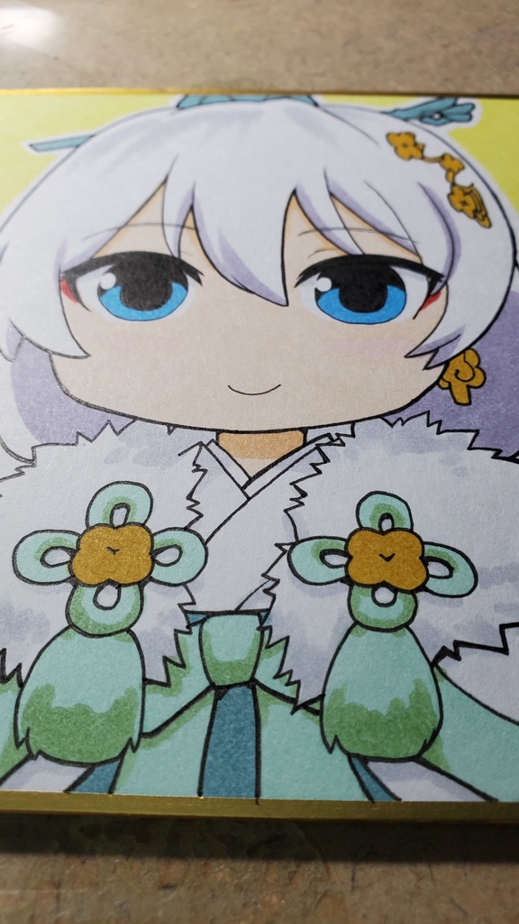 崩壊3rd 諸葛孔明(テレサ) 色紙