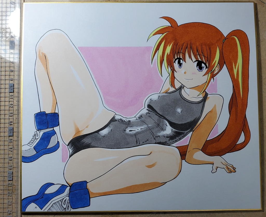 なのはさん　色紙