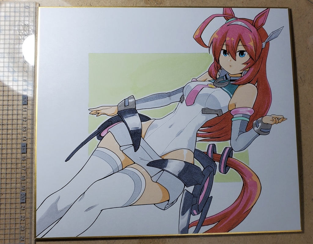 ミホノブルボン　色紙