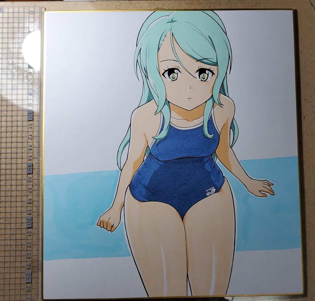 氷川紗夜　色紙