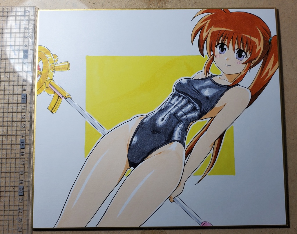 なのはさん　色紙