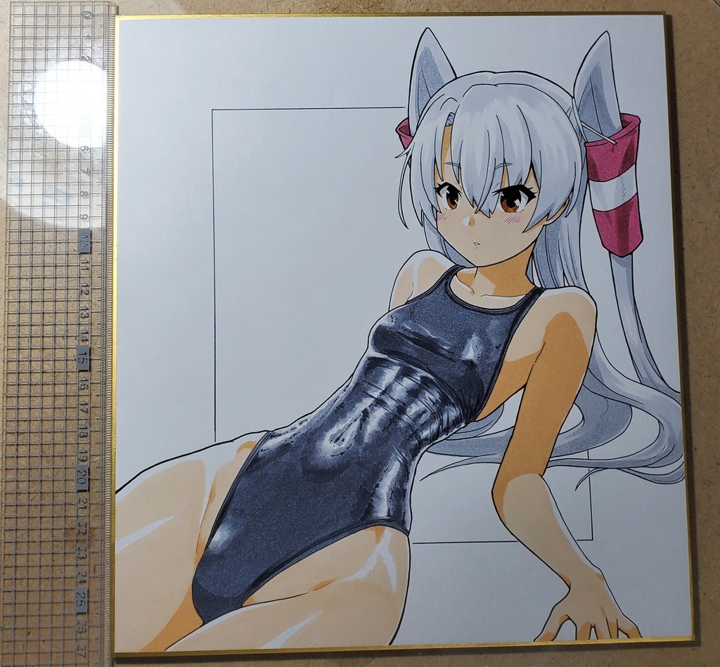 天津風　色紙