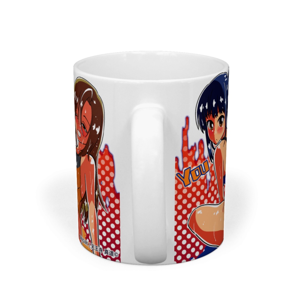 ONIGIRI 競泳水着マグカップ「いつも一緒さ」