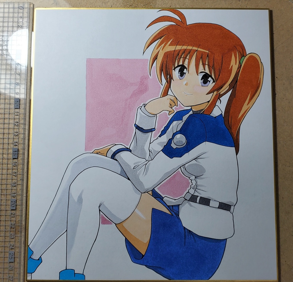 なのはさん　色紙