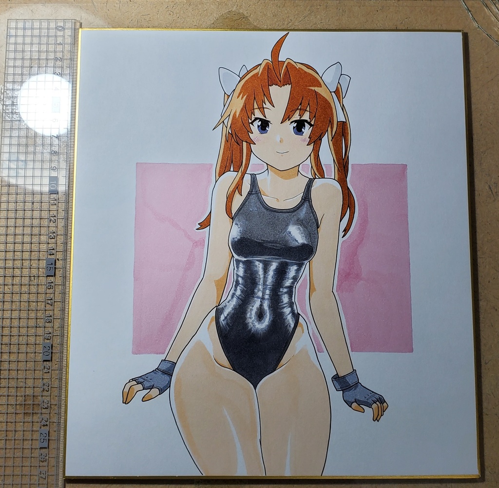 陽炎　色紙