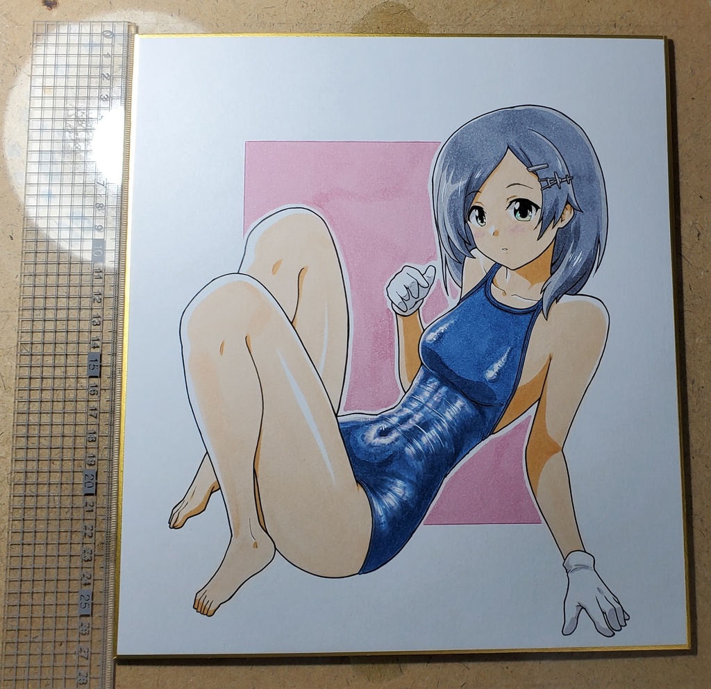 黒潮　色紙