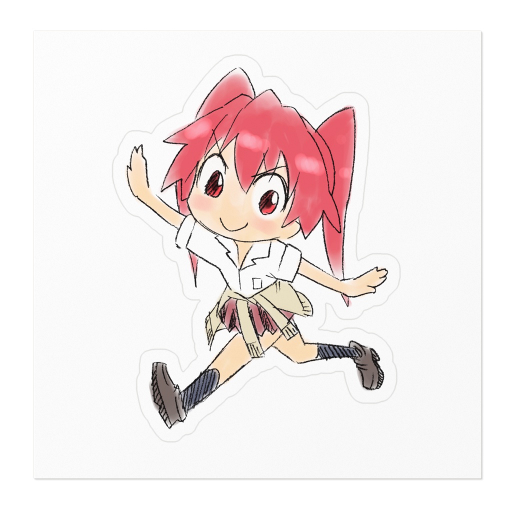 リカちゃんステッカー