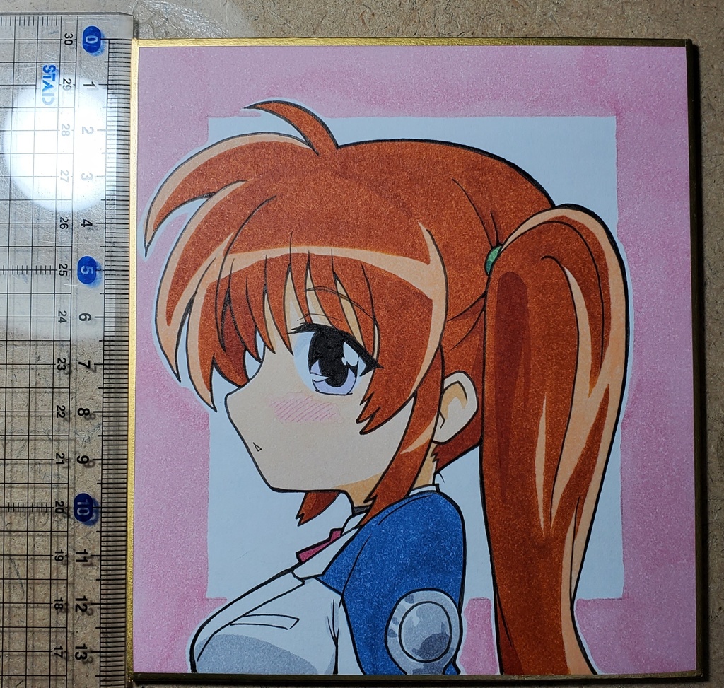 なのはさん 色紙