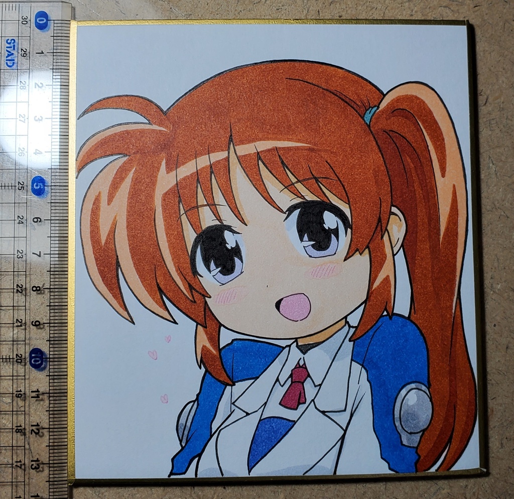 高町なのは　色紙