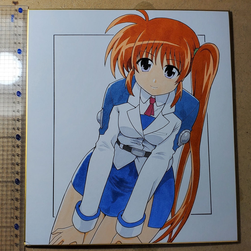 なのはさん　色紙