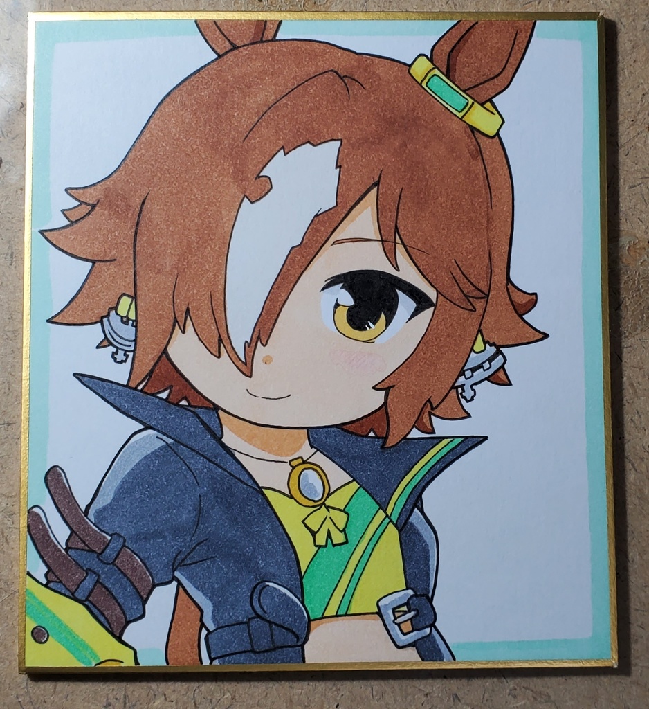 ウオッカさん　色紙